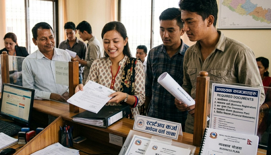 २० लाखसम्म पाइने स्टार्टअप कर्जाका लागि १३ सयको आव...